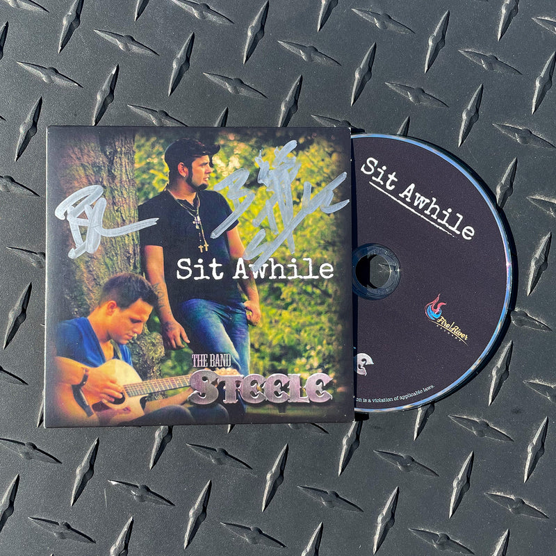 AUTOGRAPHED "Sit Awhile" CD Single